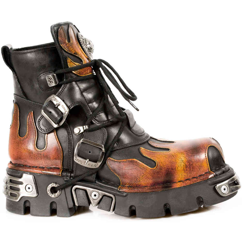 New Rock - M-288-S1 Stiefel - Schwarz/Schwarz